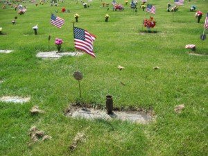 Jack Bergstrom Senior\'s Grave-Site